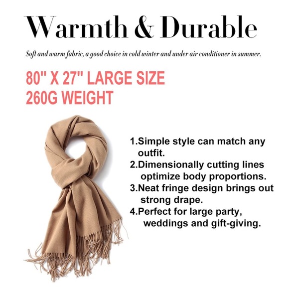 Tan Scarf - Picture 9 of 13